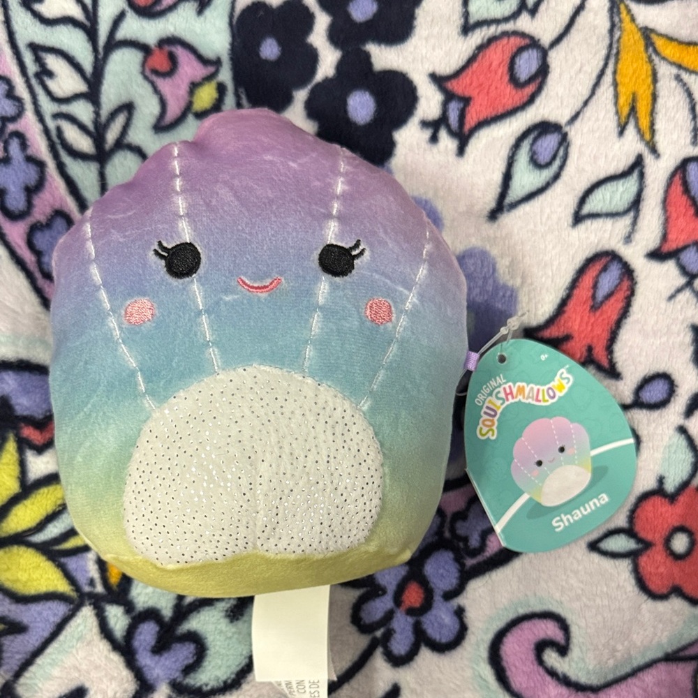 Squishmallows Multicolor shell Plush Toy